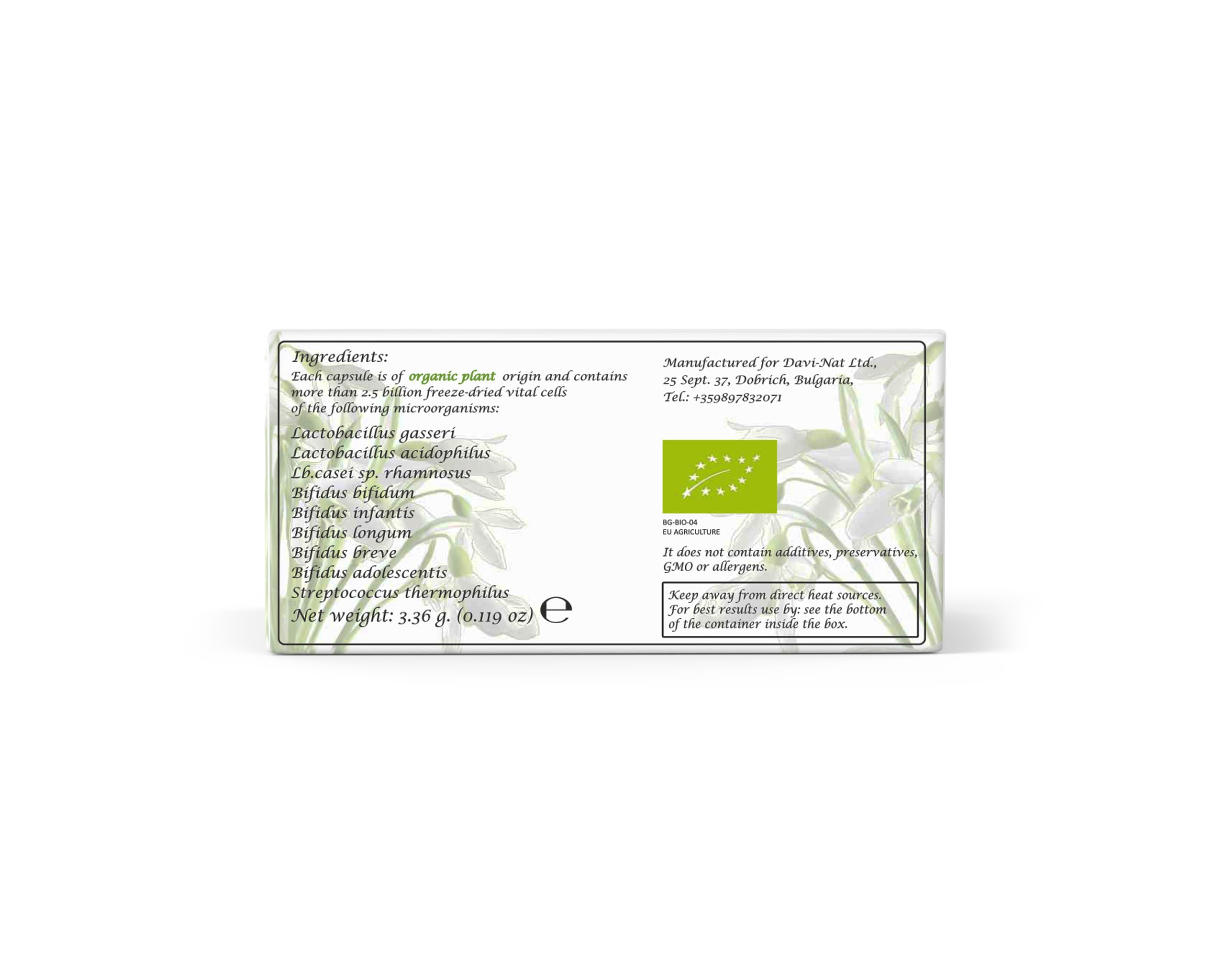 Cultures de démarrage végétaliennes pour yaourt bio fait maison - Produit non laitier à utiliser avec des produits laitiers et du lait de soja | Très bons résultats avec du lait de coco et du lait