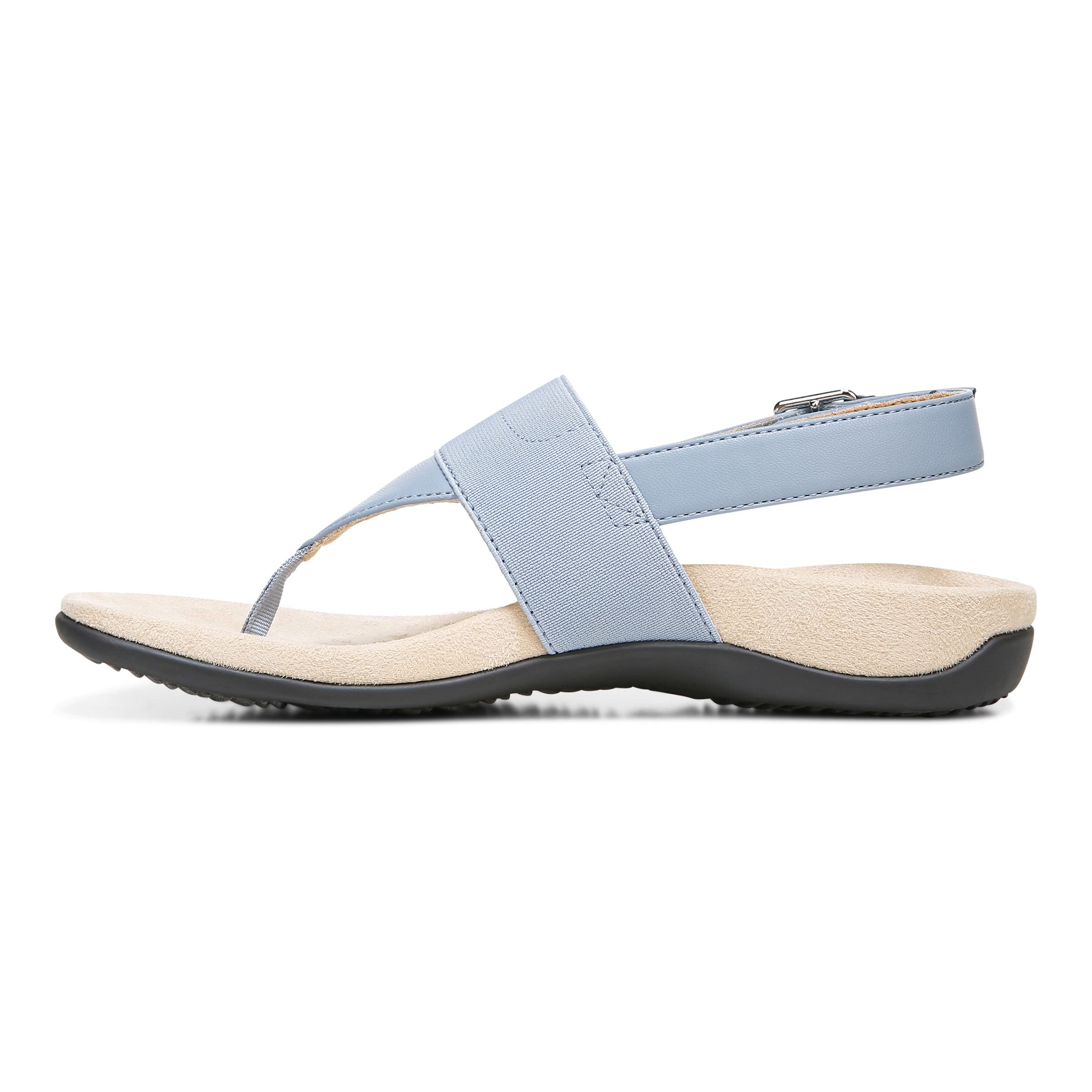 VionicWomen's Rest Danita Backstrap Sandal- Supportive Ladies Slip on Sandals That Include Three-Zone Comfort with Orthotic Insole Arch Support, Medium and Wide Fit