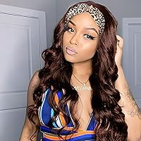 Vista 70 de Peluca de cabello humano ondulado profundo de 24 pulgadas, sin pegamento, sin encaje frontal, color borgoña #99J, peluca de cabello humano rizado