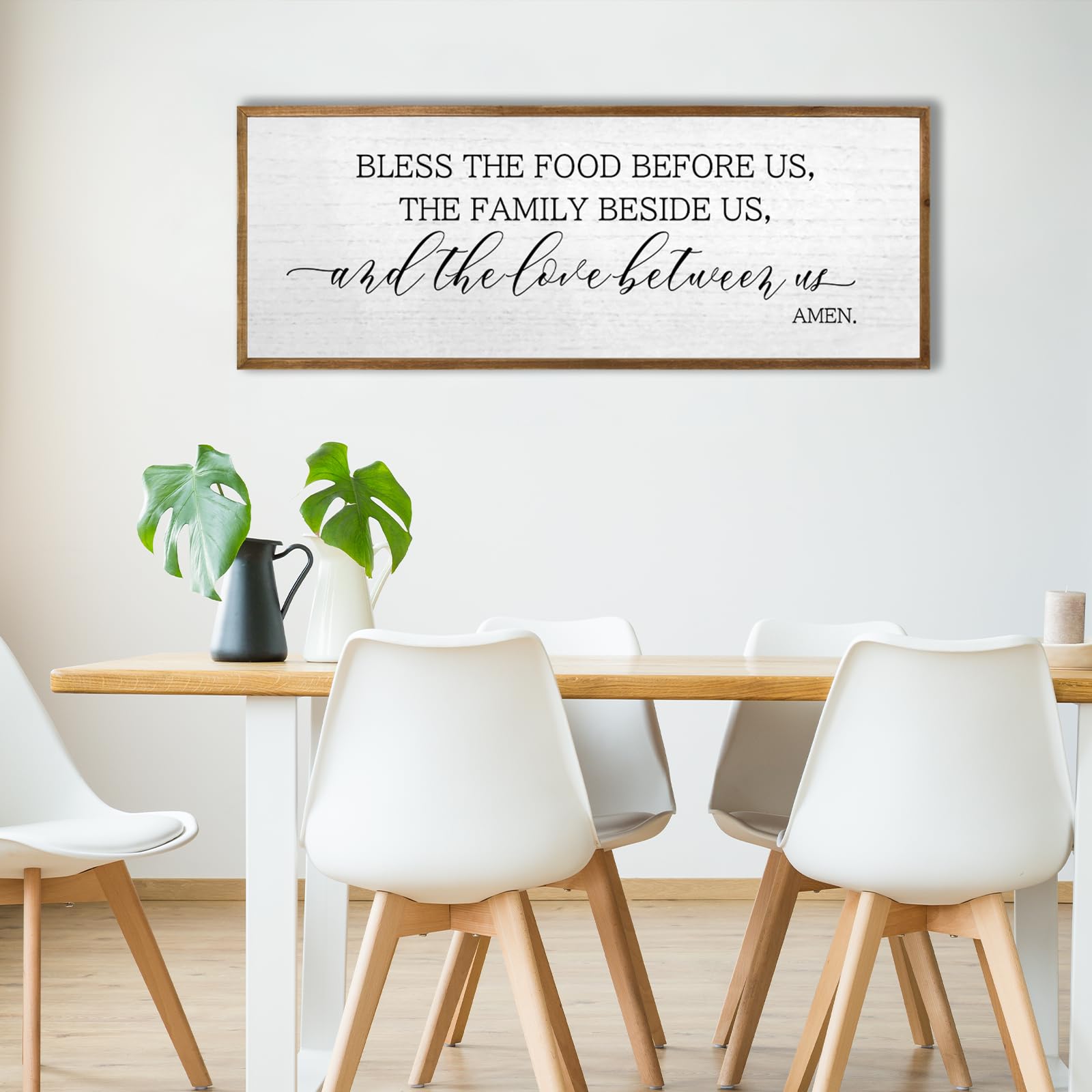 Amazon.com: TQianJiang Christian Blessing Dining Room Wall Decor