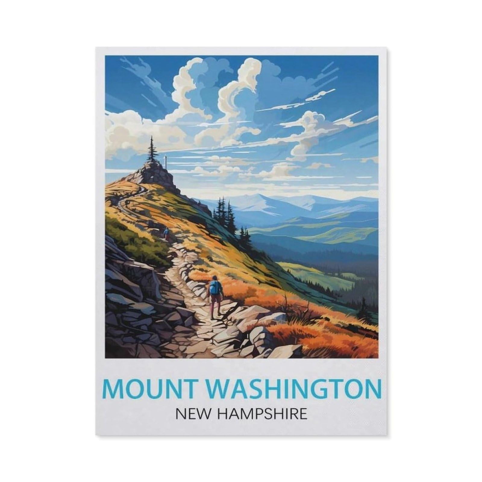 tin signs，Mount Washington New Hampshire(30x40cm）