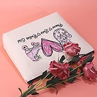 Vista 6 de JXGZSO Bolsa de maquillaje para patinaje sobre ruedas, bolsa de rodillo de amor de paz, bolsa de patinaje para fanáticos del equipo, regalo