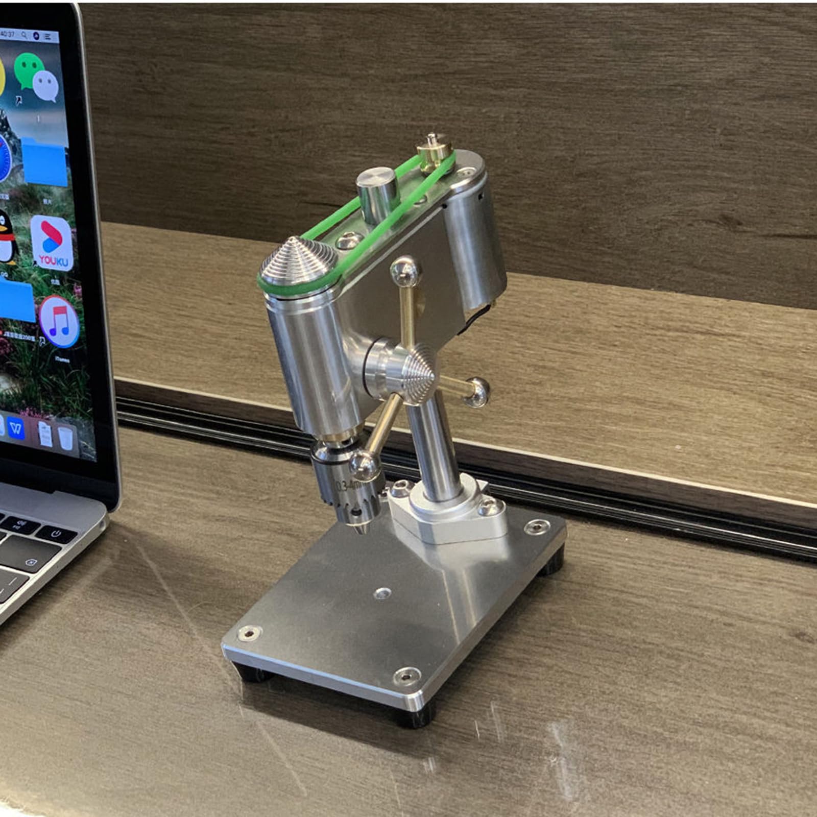 Mini Trapano a Colonna Da Banco, Trapano Da Banco per Orologi Di Precisione, Velocità Regolabile, Trapano, Attrezzatura per La Riparazione Di Orologi, Struttura per Trapano Da Banco Di Livello Industr