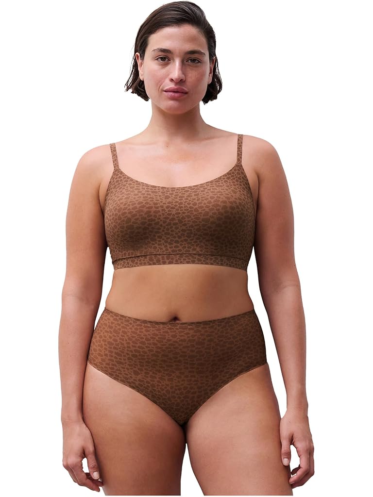 Animal Print Chantelle Soft Stretch High-Waist Thong