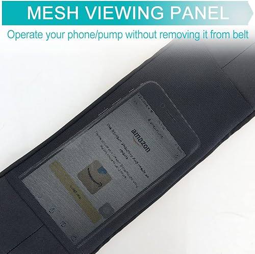 Miniatura 3 de Correa de soporte de bomba para diabéticos para adultos bolsa de malla transparente accesorios médicos para diabetes T1D receptor de dispositivo de