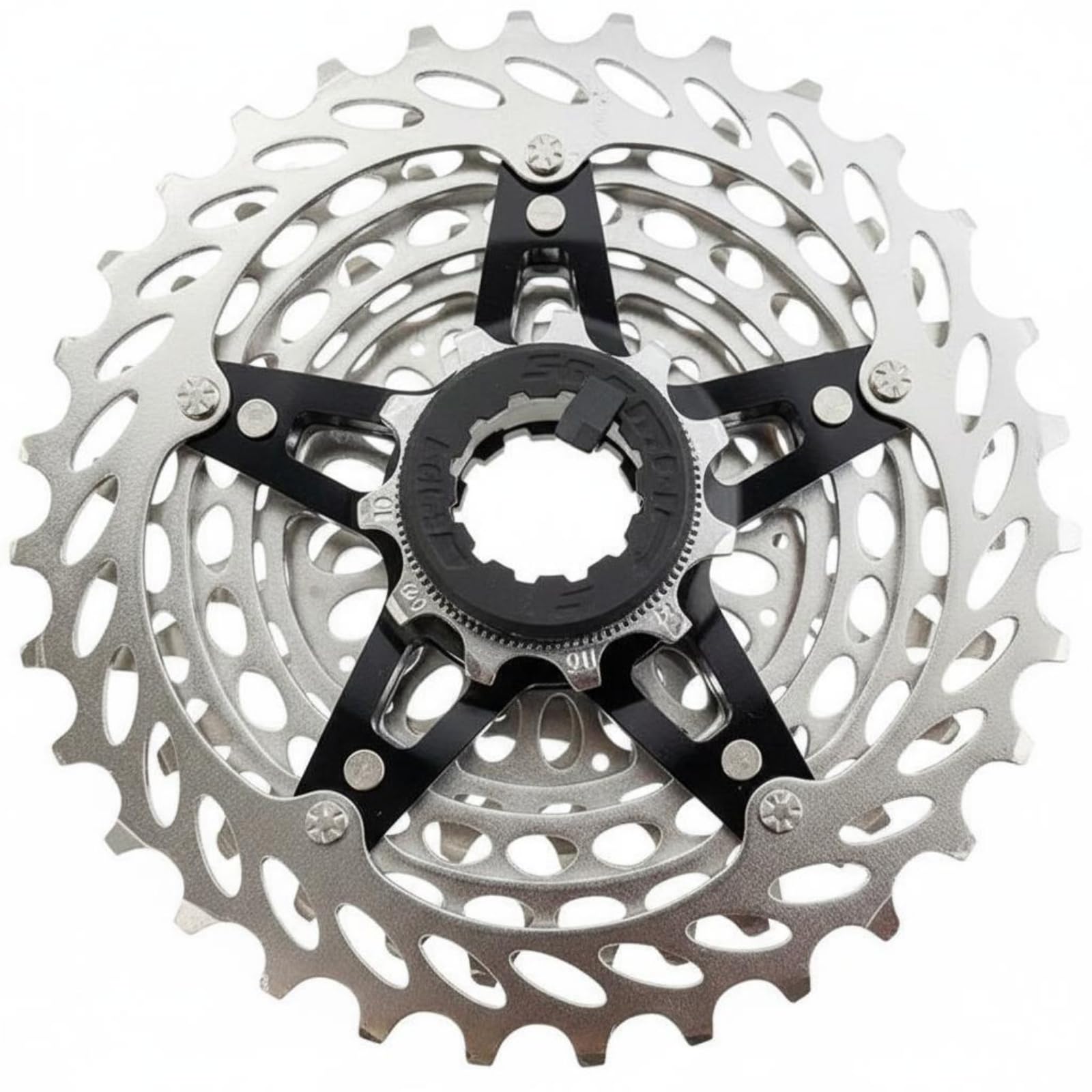 LOVIVER Casete de 10 Velocidades Piñón Rueda Libre Bici Bicicleta Montaña Plegable con Rango 11-32T Ligero 314 G Cambio Suave Adecuado para Entrenamiento Desplazamientos Paseos