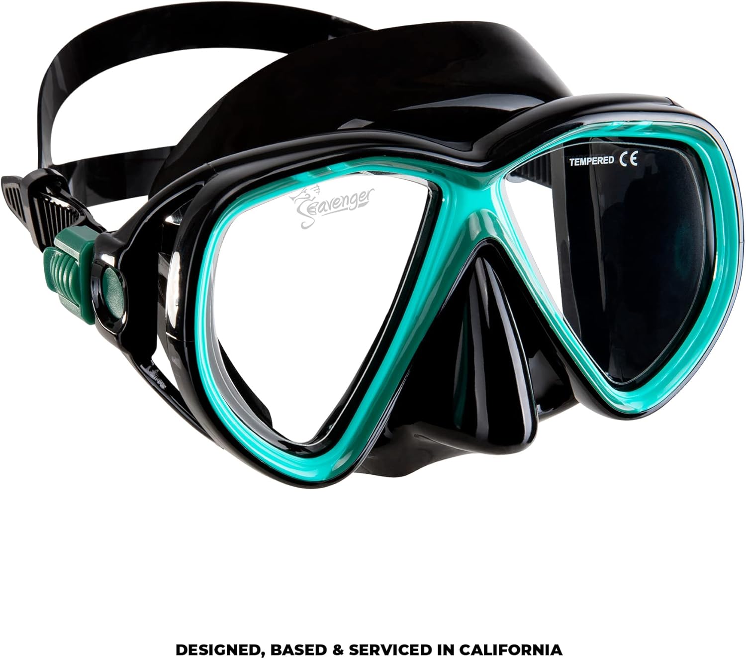 Seavenger Hanalei Snorkel and Anti-Fog Mask Set (Seafoam Green) : Sports & Outdoors
