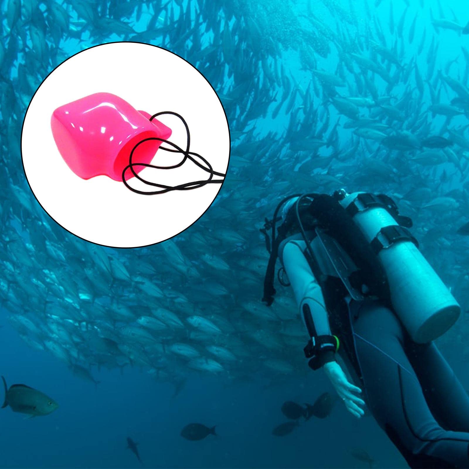 DYNWAVE Threaded Dust Plug Cap for York Scuba Tank Valve Parts, Pink