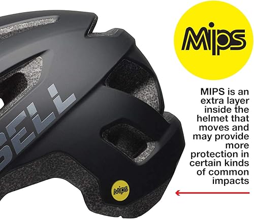 Miniatura 7 de Bell MIPS - Casco de bicicleta Soquel, negro mate Ti