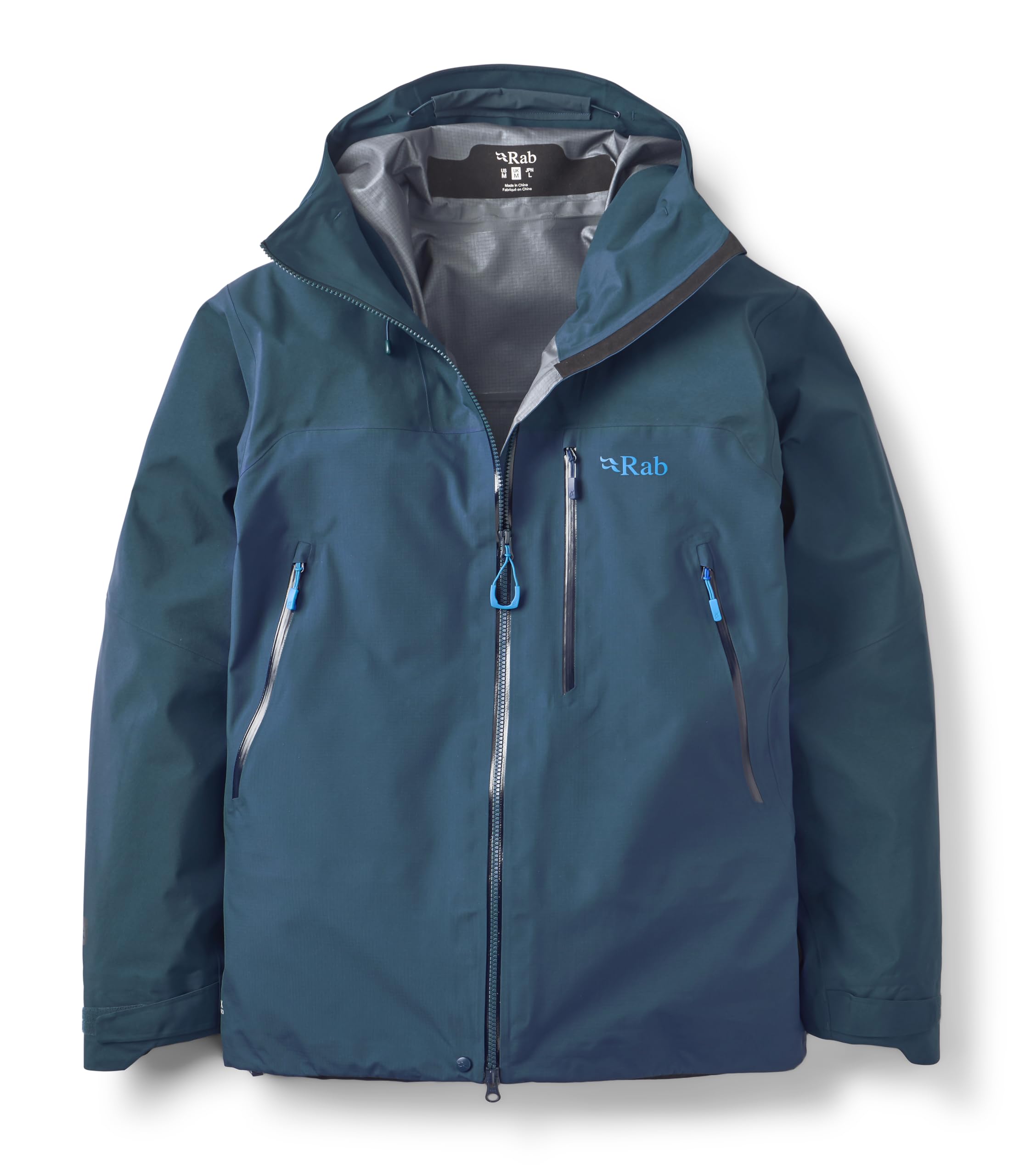 Men's Blue Rab Latok Mountain Gore-Tex Jacket - Medium - Waterproof Jacket - Outdoor Gear