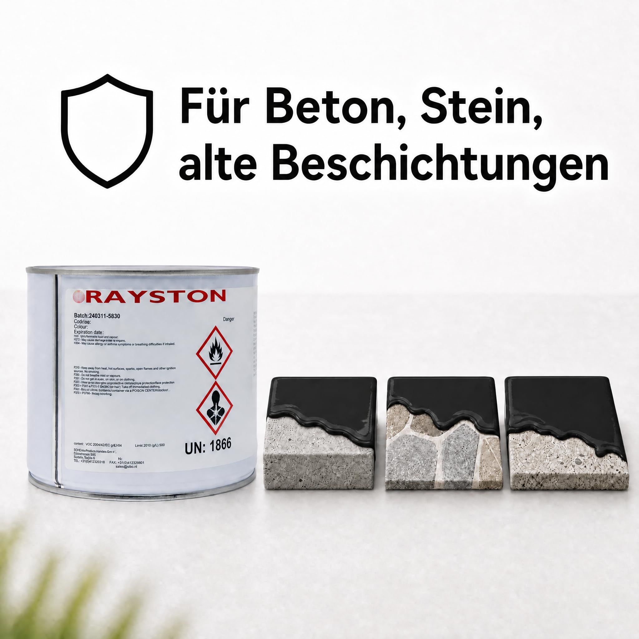 Impermax Flüssige Teichfolie 2,5 kg, Schwarz RAL 9005 | Flüssigkunststoff zur Teichabdichtung & Reparatur – 400% elastisch, nahtlos, UV-beständig, schnelltrocknend