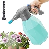 Vista 1 de Botella pulverizadora eléctrica de 0.5 galones para plantas de interior/exterior, regadera automática de 2 litros, rociador de batería recargable