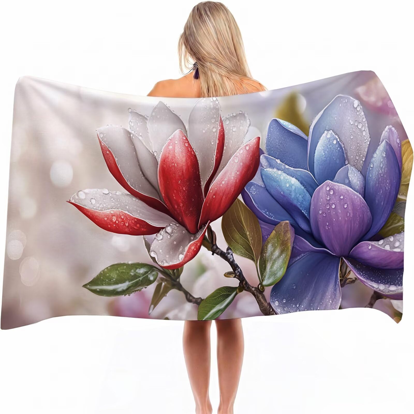 Serviette de plage microfibre anti sable et légère pour résoudre le manque de place en voyage