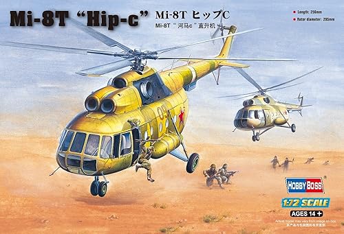 Hobby Boss Kit de construcción de modelo de avión Mi-17 Hip-H