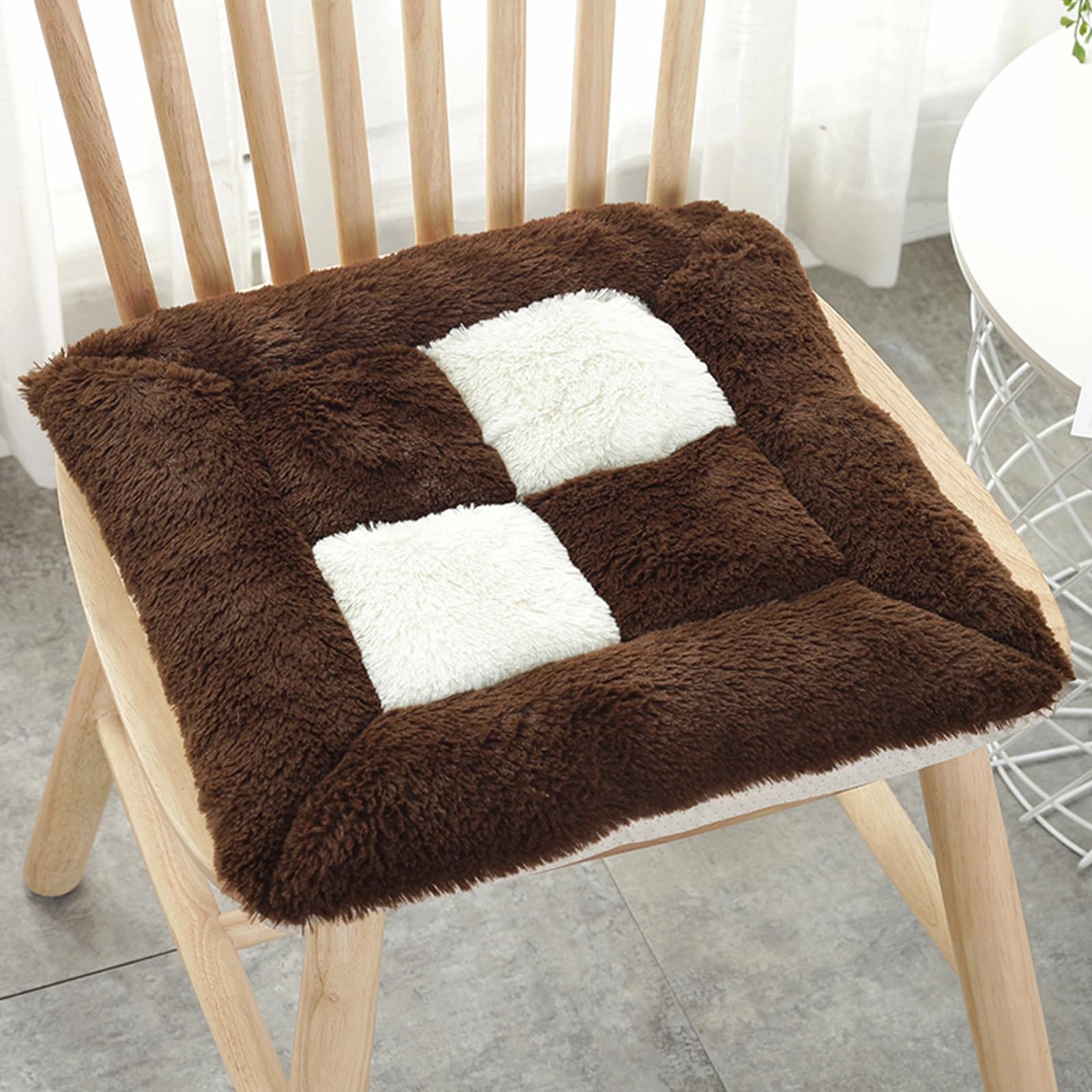 Coussin de siège antidérapant galette de chaise confortable 40x40cm Konsilsa