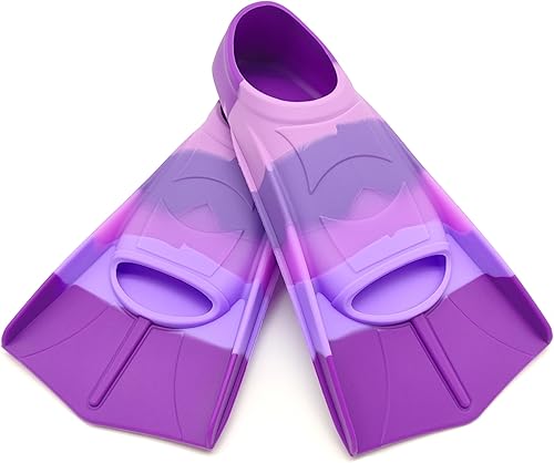 Miniatura 17 de Fadgesy Swimming Training Fins,Comfortable Silicone Flippers for Swimming and Diving,Size Suitable Kids Girls Boys Adult