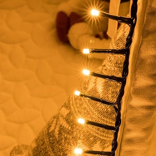 Miniatura 3 de AWQ 1000 luces LED de 82 pies de Navidad en racimo de luces de Navidad para decoración de Navidad, hogar, jardín, boda, fiesta, árbol de Navidad,