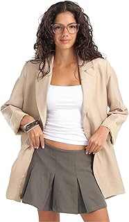 جاكيت بليزر كلاسيك بأكمام طويلة للنساء من كارينا