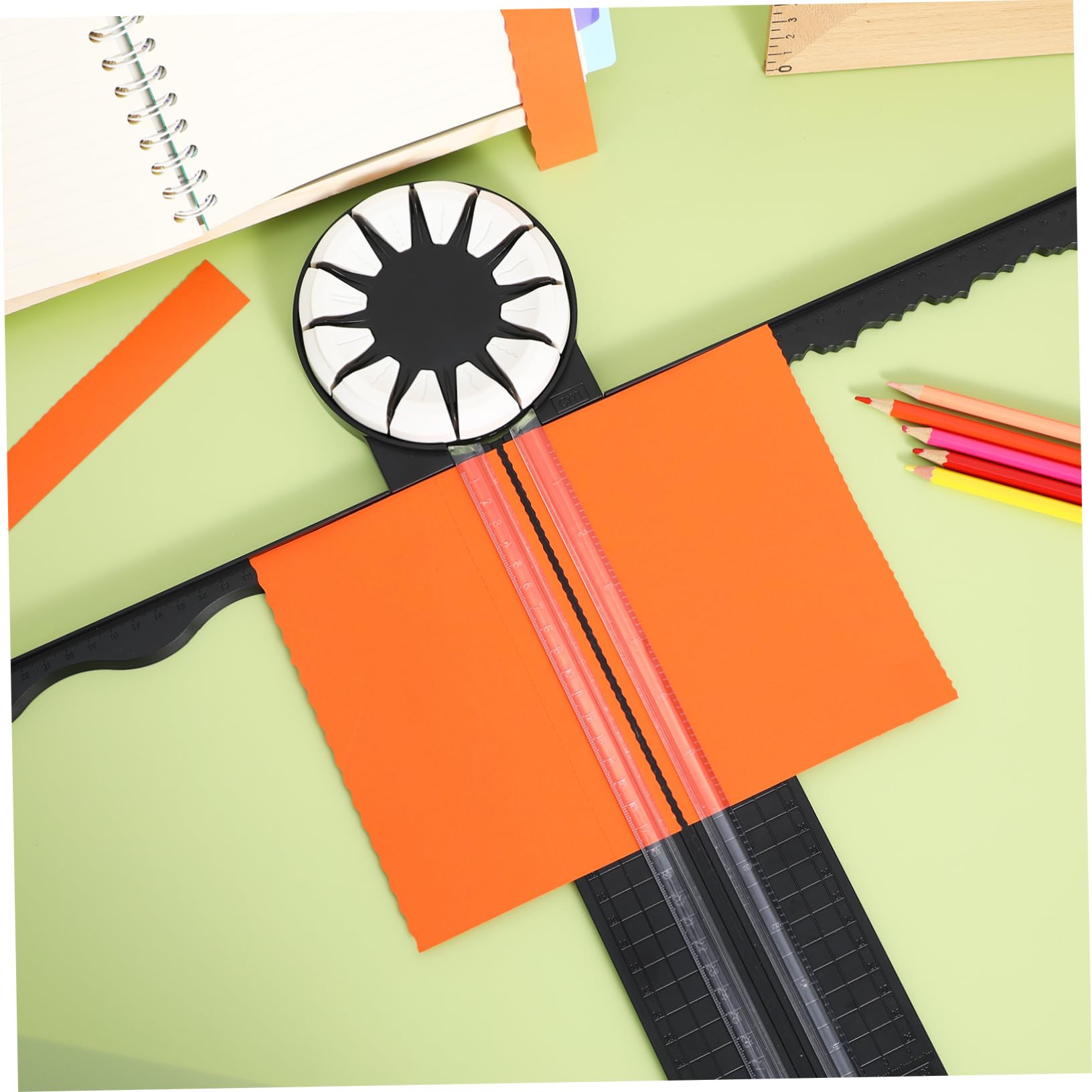 Gadpiparty Cortadora de Papel y Cortar Cartulina de Alta Precisión Material Plástico y Operación Fácil para Manualidades y Oficina Adecuado para Scrapbooking