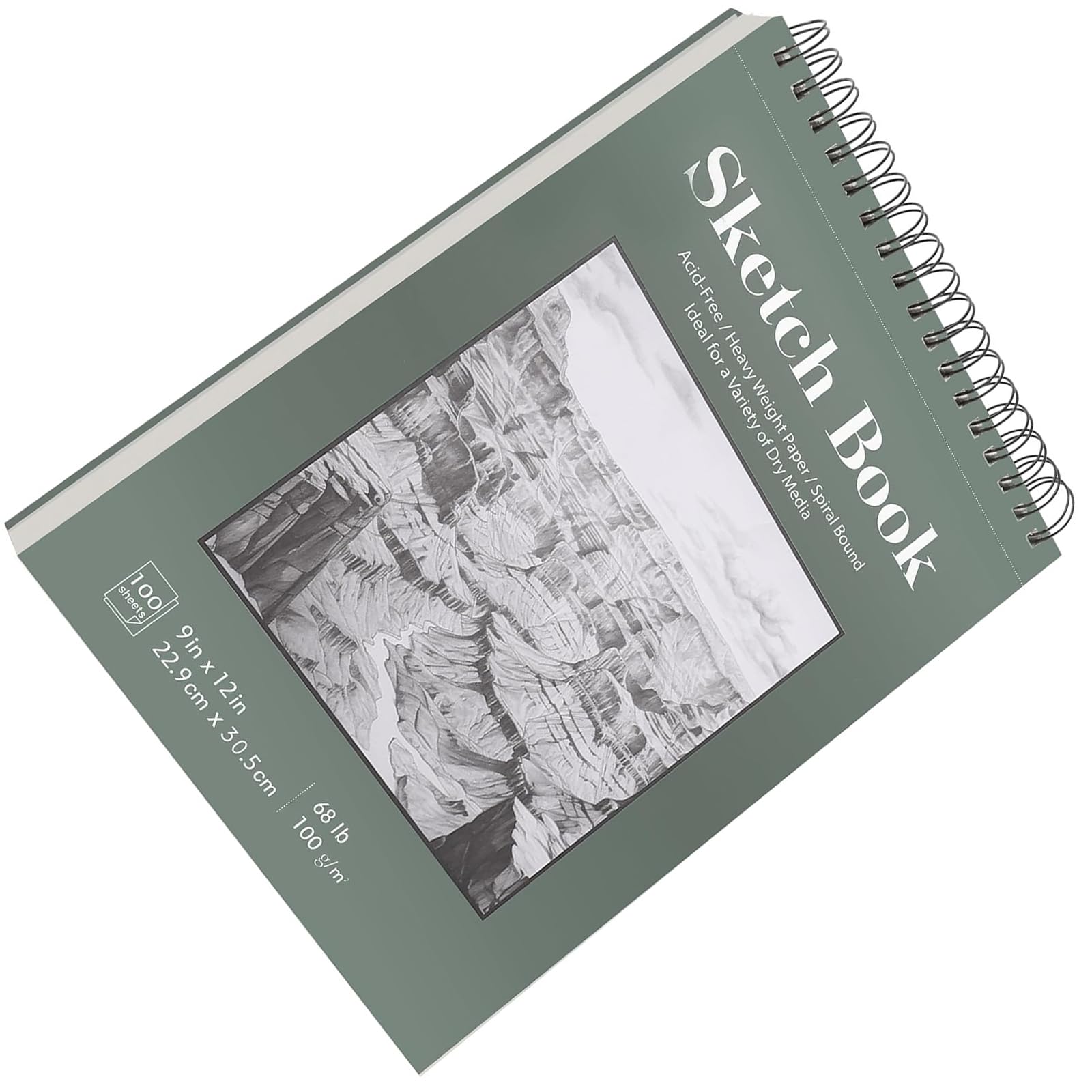 Compacts Friendly Materials Sketchbooks Multipurpose Drawing Book Strong Binding Sketch Pad Smooth Surfaces Artists Use Sketching Pad