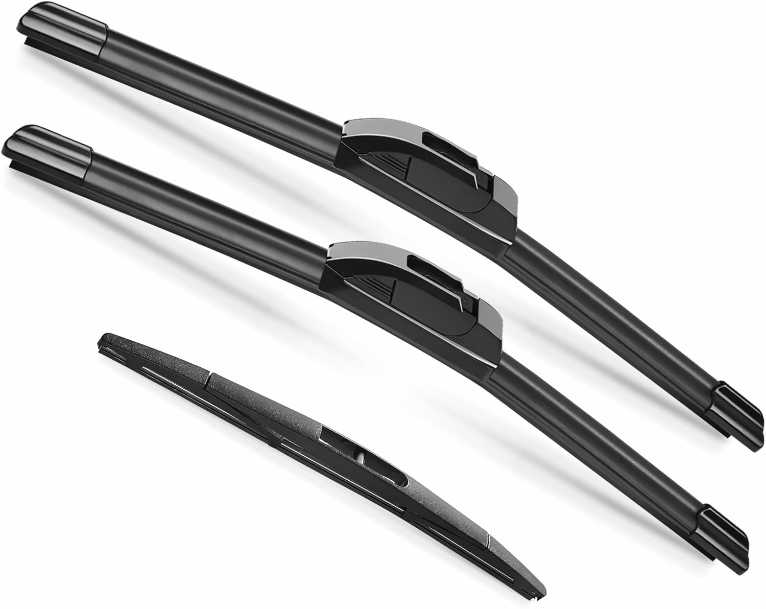 28"+12" Windshield Wipers with 12 Inch Rear Wiper Blade Replacement for Nissan Versa Note 2014-2019 Original Factory Quality-J Hook Wipers(Pack of 3)