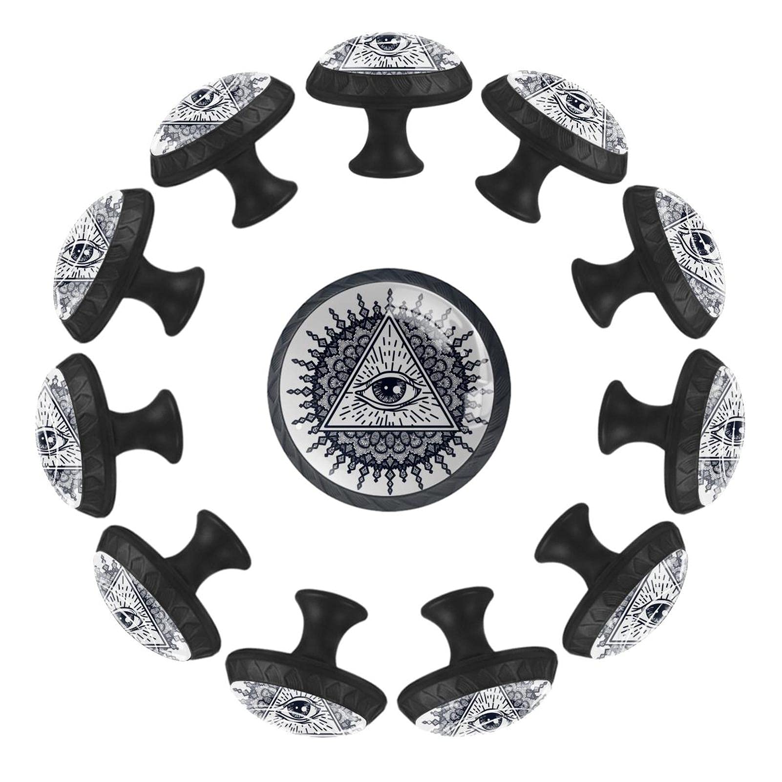 Boutons de meuble mandala 35mm pour créer une ambiance douce dans la crèche et la salle de jeux