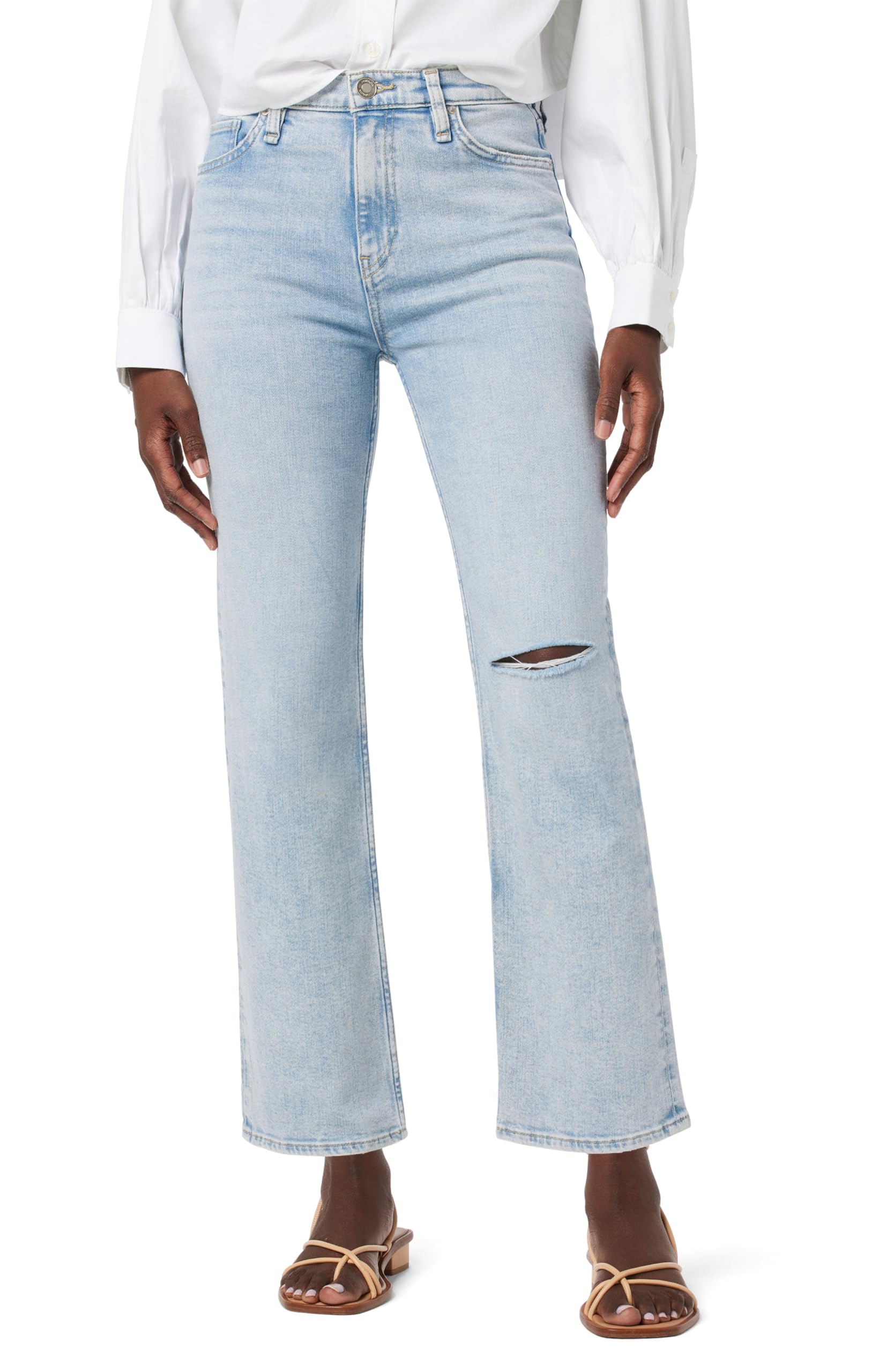HUDSON Women's Remi High-Rise Straight Leg Ankle Jean