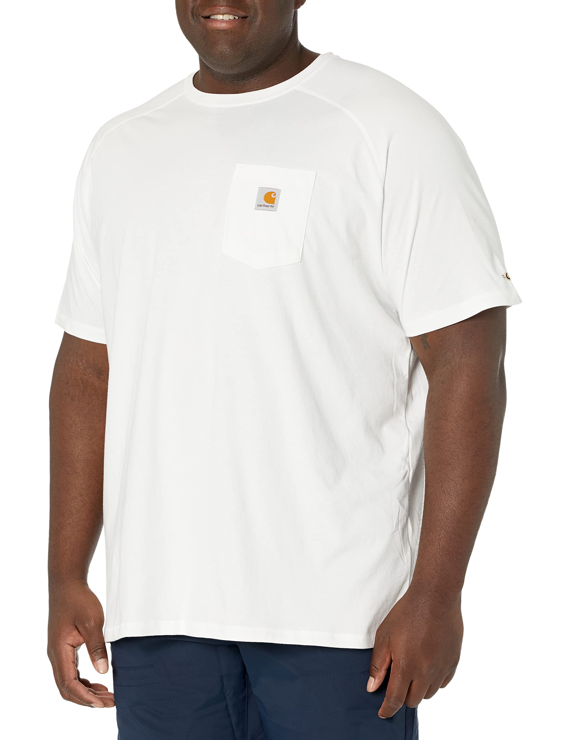Carhartt Men's White Force Relaxed Fit Midweight Short-Sleeve Pocket T-Shirt, Xl