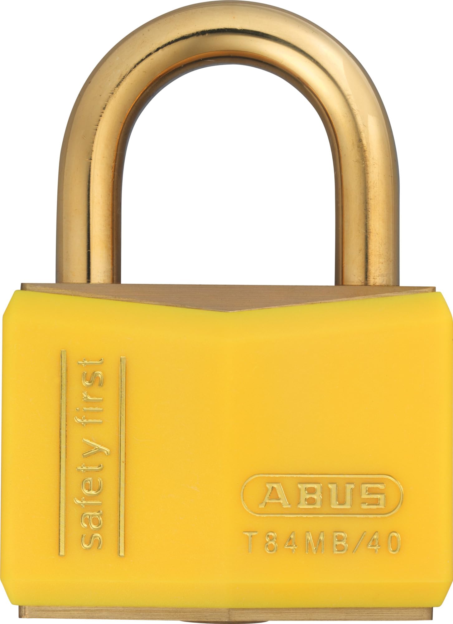 Abus Mechanical Yellow 28354 Rustproof Padlock 40Mm