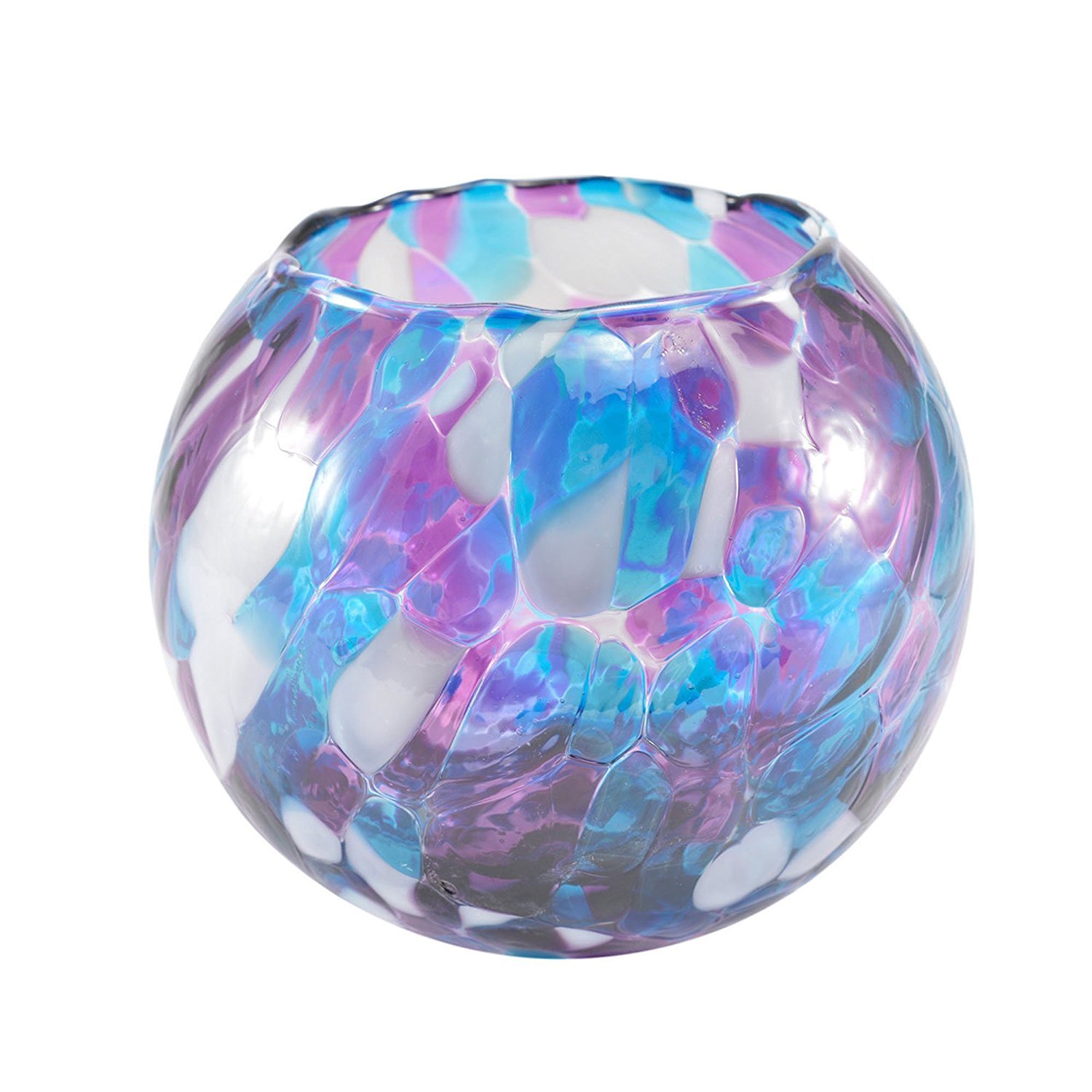 The Milford Collection - Friendship Nightlight - Tea Light Holder Violet Small