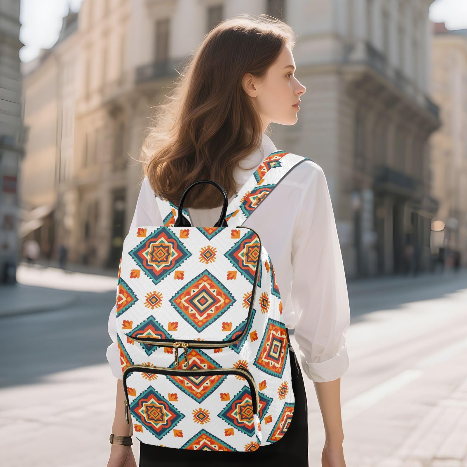 15L moda zaino borsa per le donne Trendy robusto portatile Carry Bag