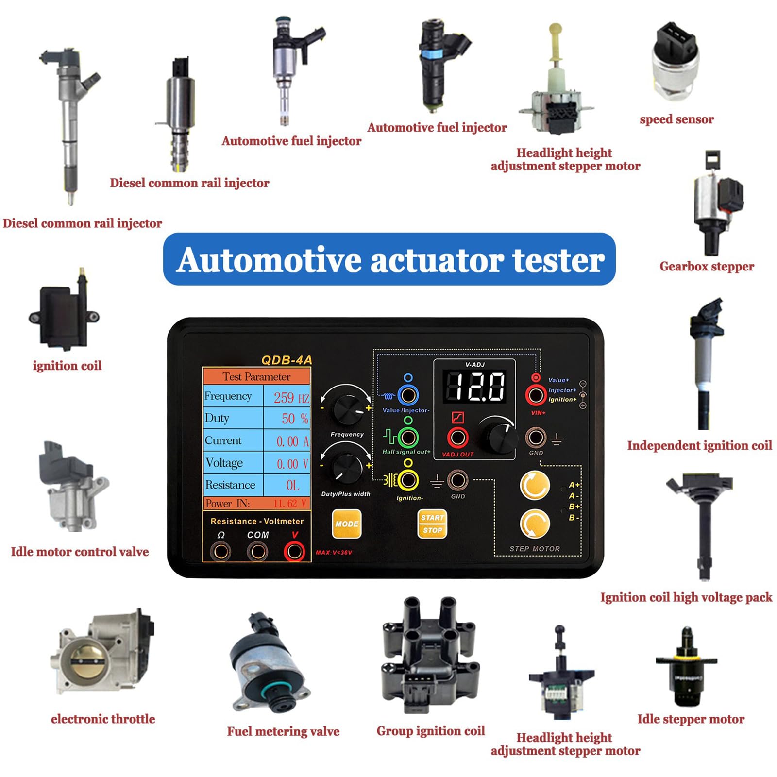 Diagnóstico Automotriz Profesional Con Detección Rápida De Fallas Y Simulación Conducción Real Para Mecánicos Práctica Herramienta Diagnóstico Vehículos