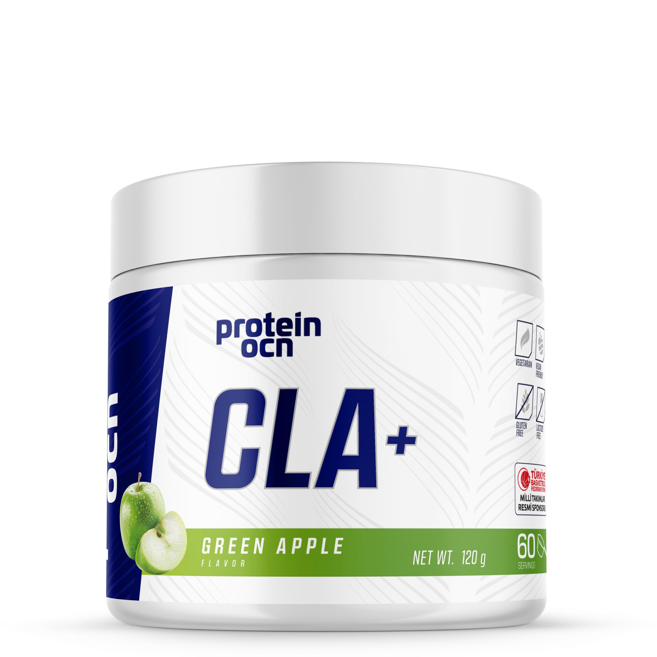 Proteinocean Cla ve Yeşil Elma 120g 60 Servis