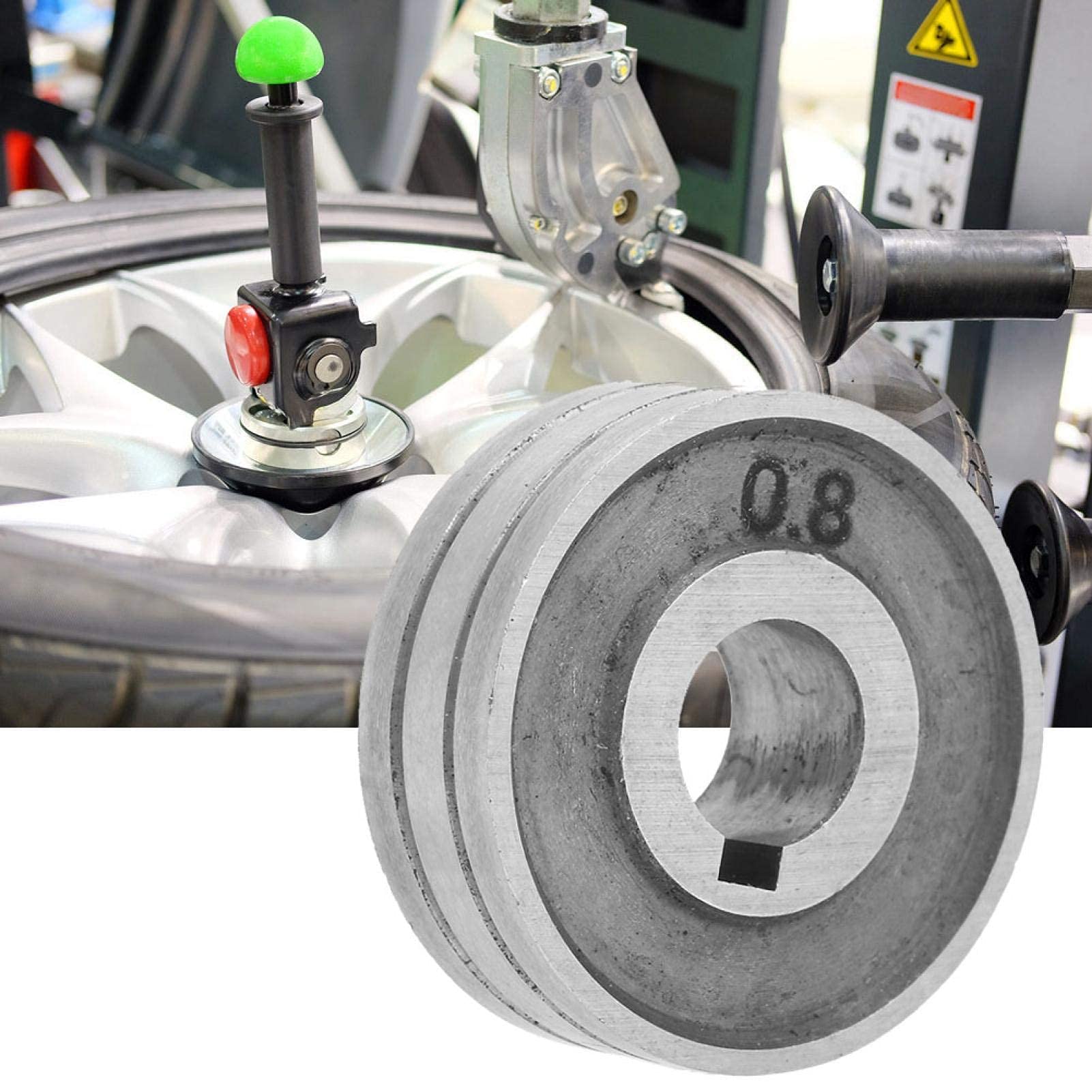 Welding Machine Wire Feeding Roll SSJ-29A 30 * 10 * 10mm Wire Feeder Roller Wire Feeding Guide Wheel 0.8-1.0/1.2/1.4/1.6mm for MIG Welder Welding Machine(0.8-1.0mm)