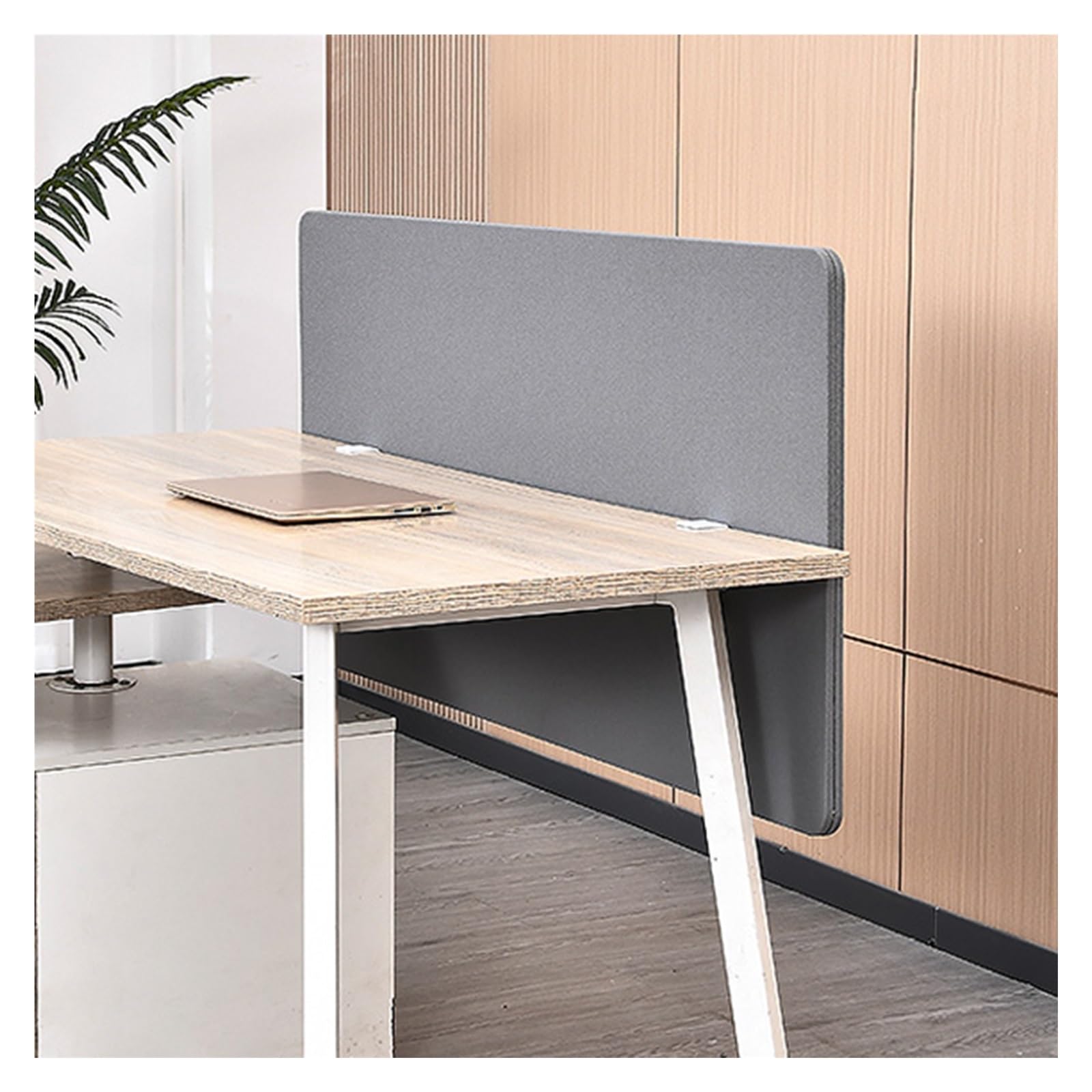 HJYCLFAZU Portable Soundproof Desk Divider Panel, Clampable Privacy Shield for Home & Office - Boost Focus, Noise Reduction, Adjustable Workspace Solution
