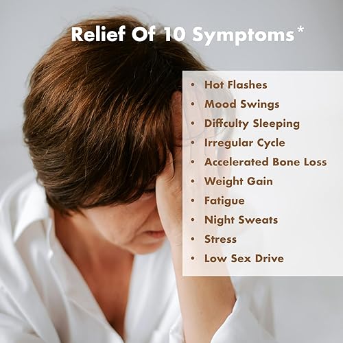 Miniatura 3 de VHC Suplemento de apoyo para la menopausia con isoflavonas de soja y equilibrio hormonal de cohosh negro, alivio de sofocos, sudores nocturnos Dong