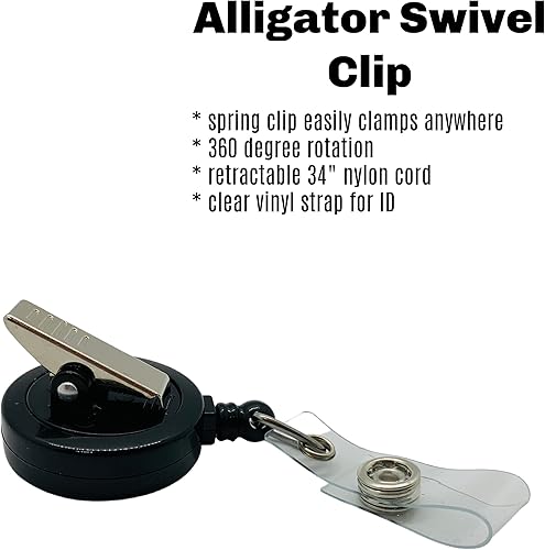 Miniatura 6 de Santa Cam Retractable Badge Reel