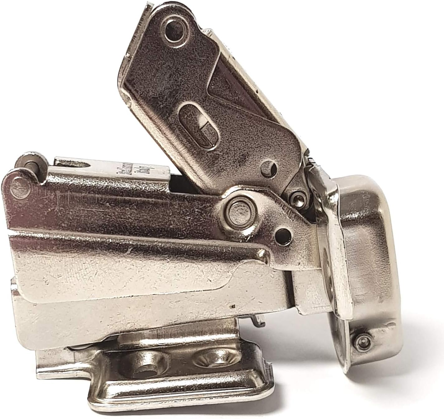 Royal Apex 180 Degree Angle Heavy Duty Adjustable Stainless Steel Cabinet Door Concealed Cabinet Hinge Full Overlay Half Overlay Inset Hinges (4 PAIR, Half Overlay)