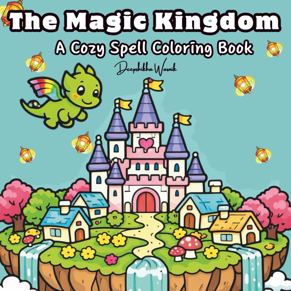 The Magic Kingdom: A Cozy Spell Coloring Book
