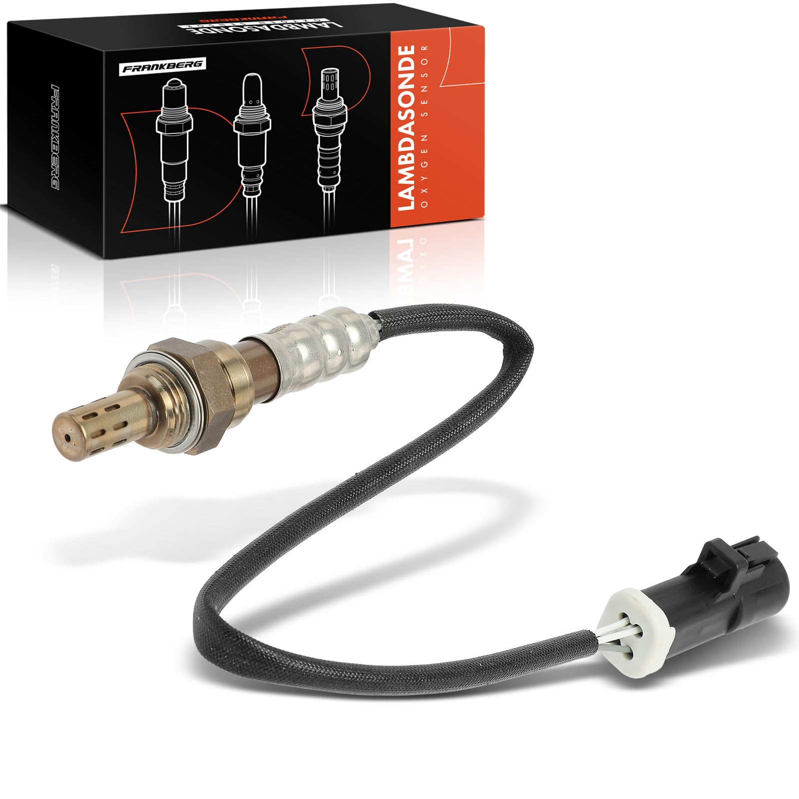 Frankberg Sonda lambda Sonda diagnostica Compatibile con Fiesta VI CB1 CCN Focus Turnier DNW Focus DAW DBW 2 DY Fiesta V JD JH Replace# 250-24001