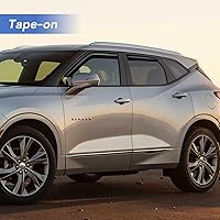 Vista 311 de Viseras de ventana in-Channel, protectores contra la lluvia para 2011-2023 Dodge Charger, visores de ventilación de ventana con deflectores