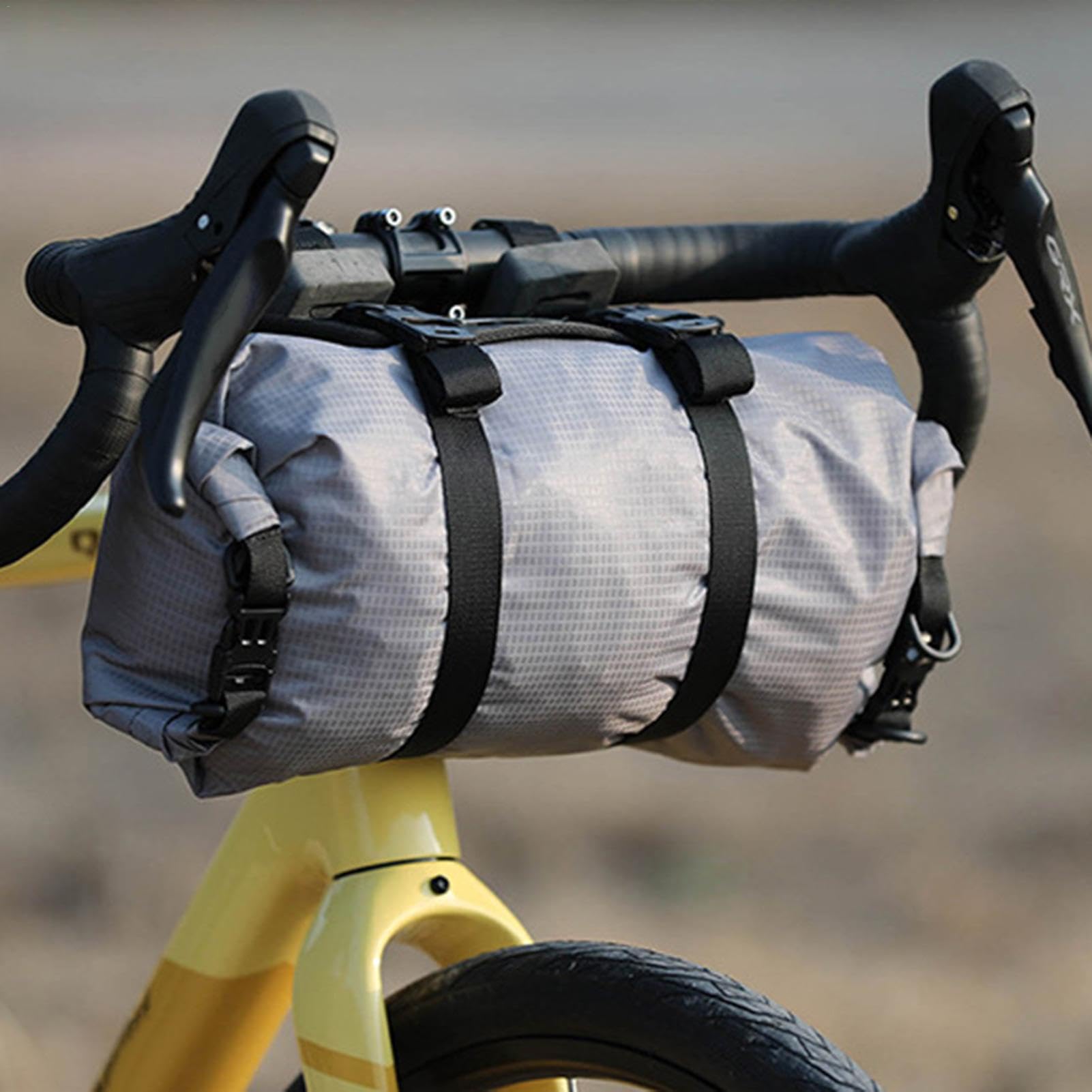 Sangles de bagages de guidon | Sangles de vélo réglables | Sangles de | chargement de vélo | Multifonctionnel Sangle de transport de guidon de vélo Sangles de bagage coussinets souples Accessoires