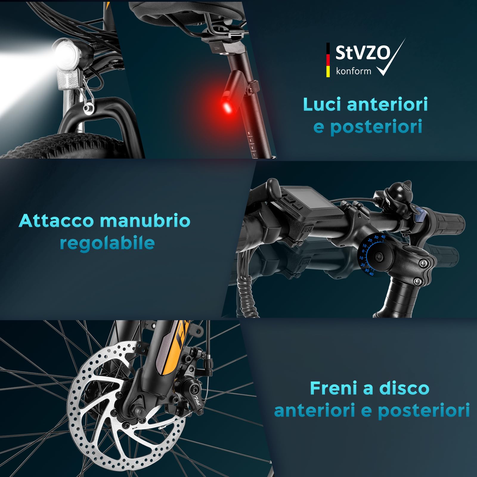 Fafrees Bici Elettrica Uomo Donna, 36V 14.5Ah Bicicletta Elettrica 27.5 Pollici, 250W Ebike MTB con 21 Velocità, Pedalata Assistita 100KM, F28 MT 2024 Nero