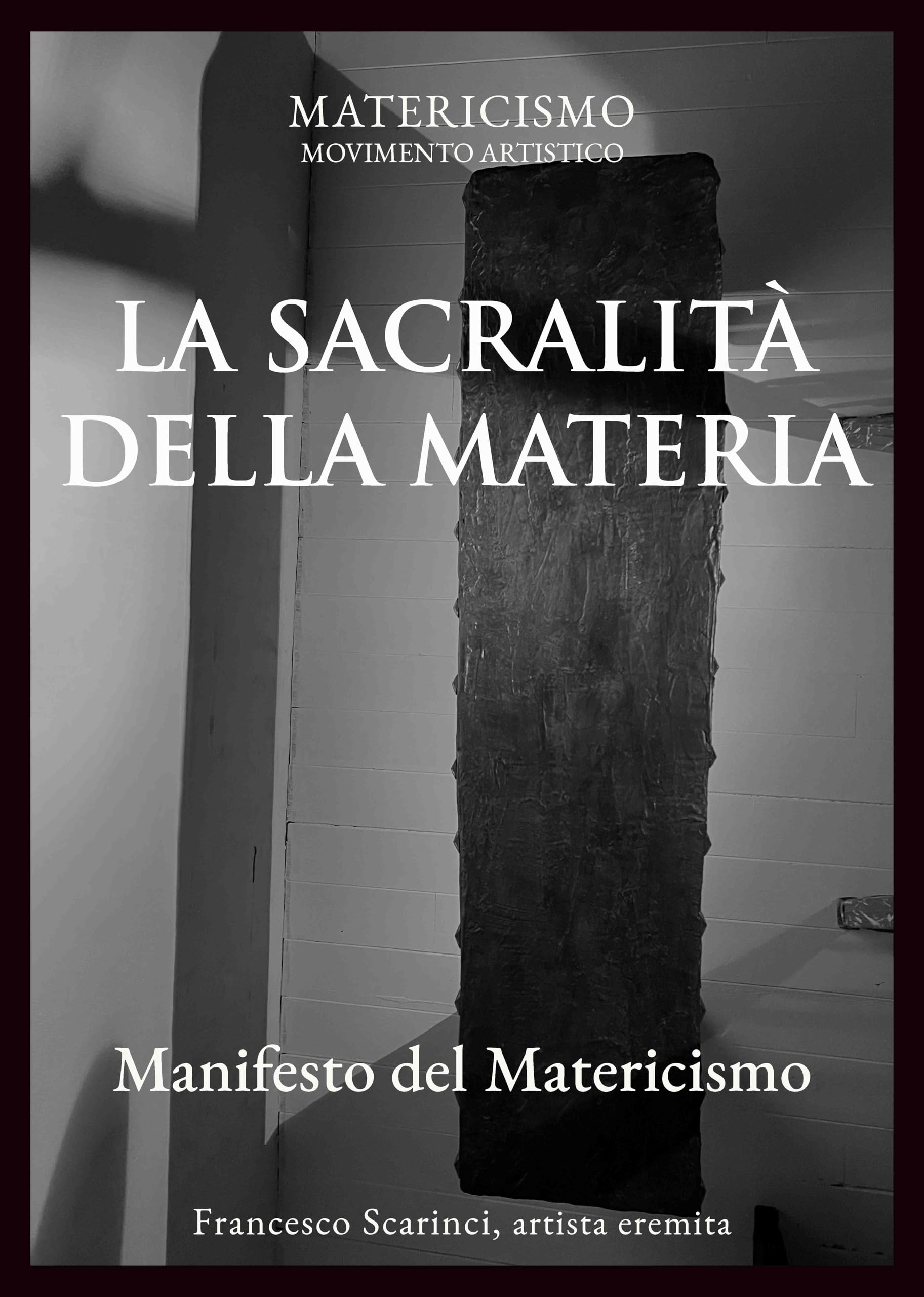 Manifesto del Matericismo Vol 22 livre art philosophie italien