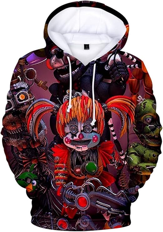 Felpa Con Cappuccio Per Bambini DJ - Stampa 3D, Zip Frontale - Per Cosplay E Uso Quotidiano