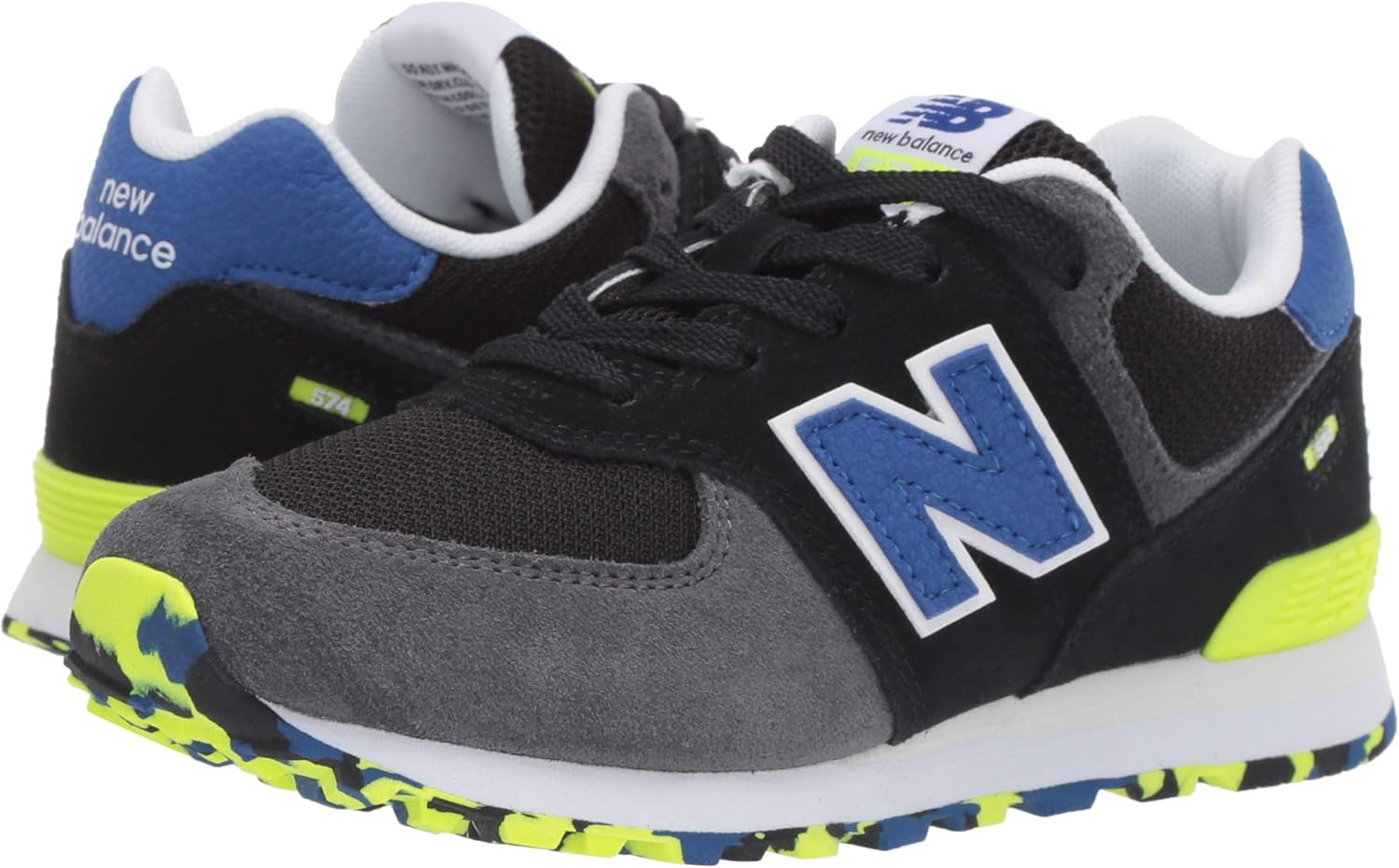 | New Balance Kids' 574 V1 Classic Suede Lace-up Sneaker | Sneakers