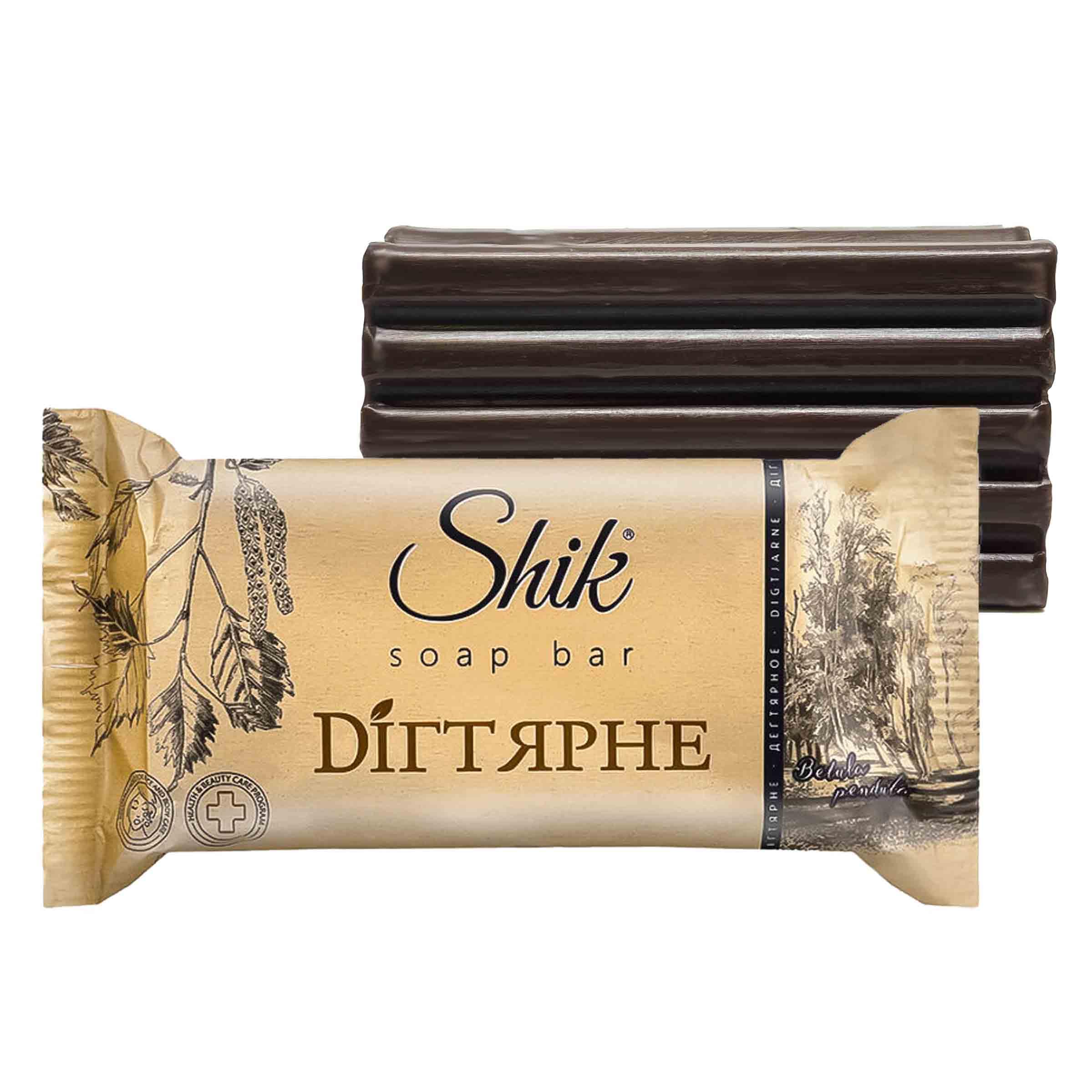 Natural BIRCH BARK SOAP (TAR SOAP) Anticeptic, Anti-Acne, Eczema 140g, 140 g (Pack of 1)
