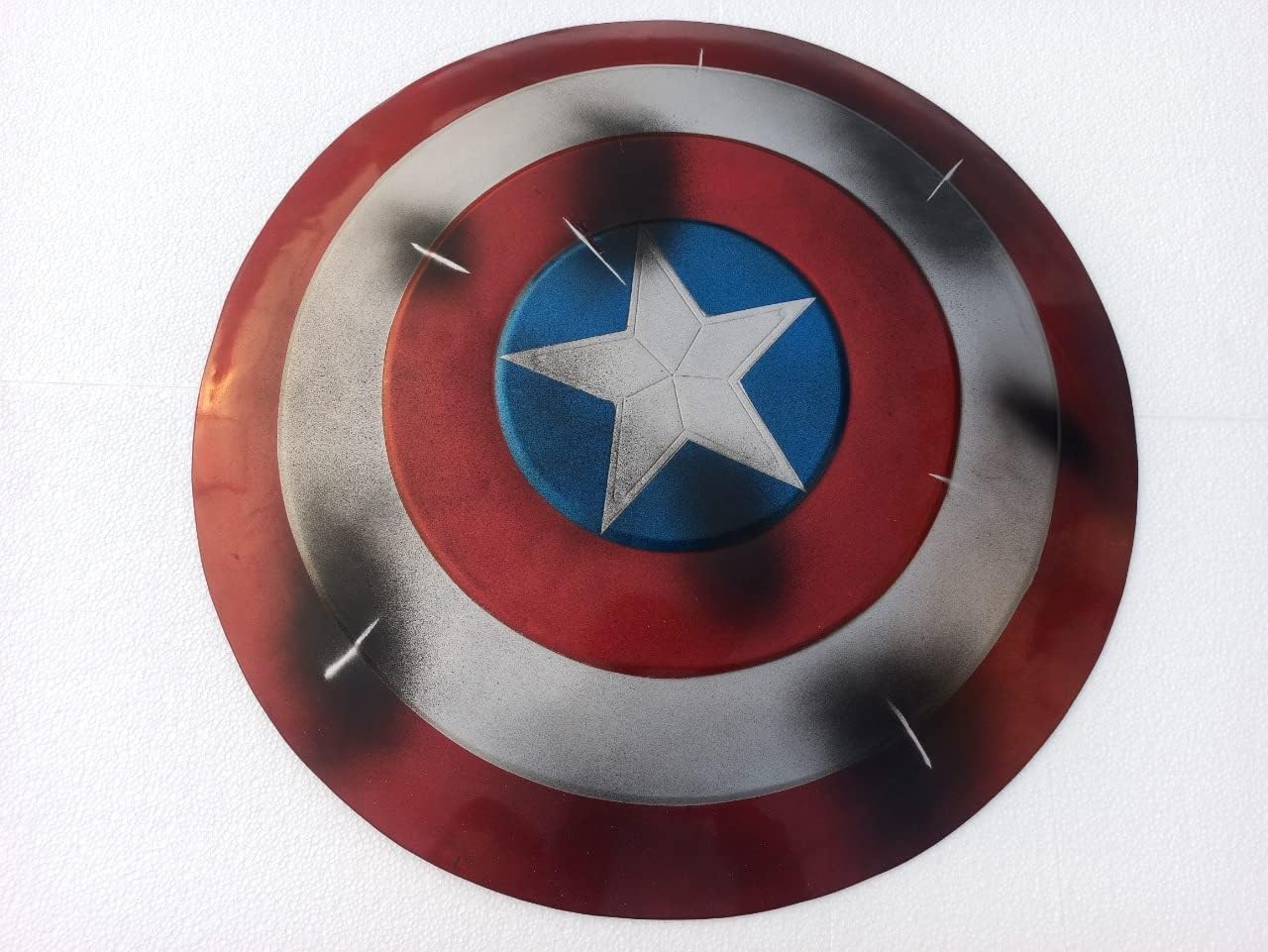 1:1 Metal Shield Damaged Movie Shield Replica New