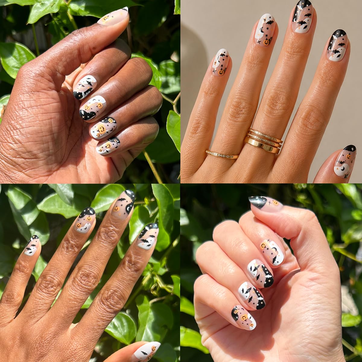 Olive & June Halloween Instant Mani Press-On Nails, Iconic Forever