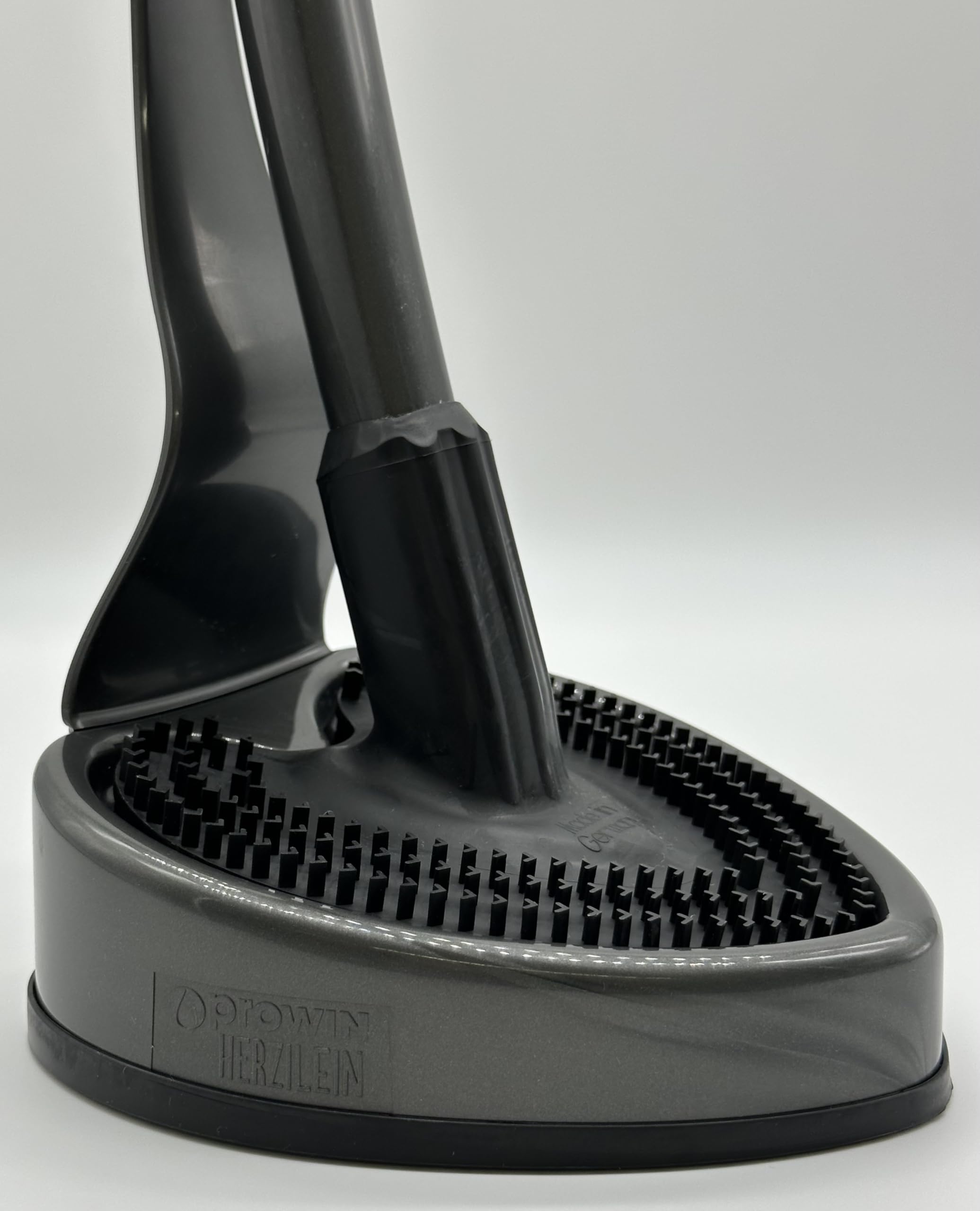 proWIN " V 7 Cleaner " Herzilein anthrazit-metallic/schwarz